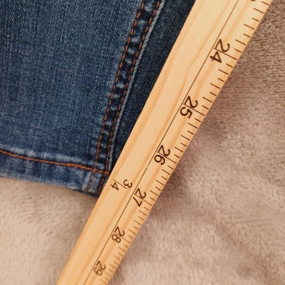 Avenue Jeans Sz 22 Girlfriend Relaxed Slim Fit‎ Distressed Classic Casual Womens - Picture 5 of 8